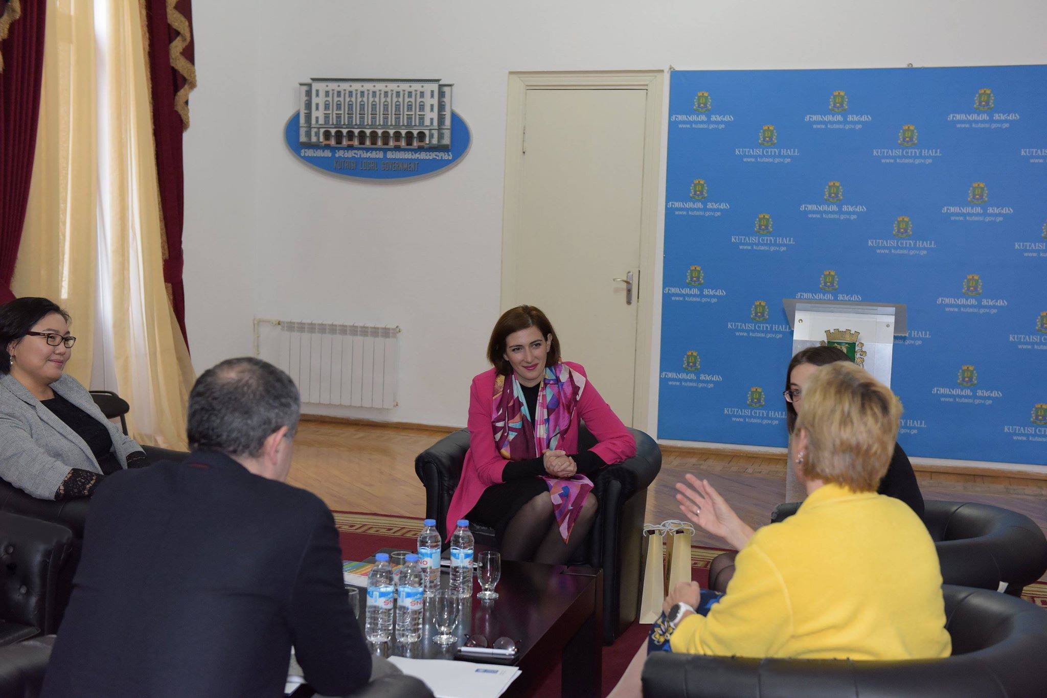 UNDP 's new head visits Kutaisi