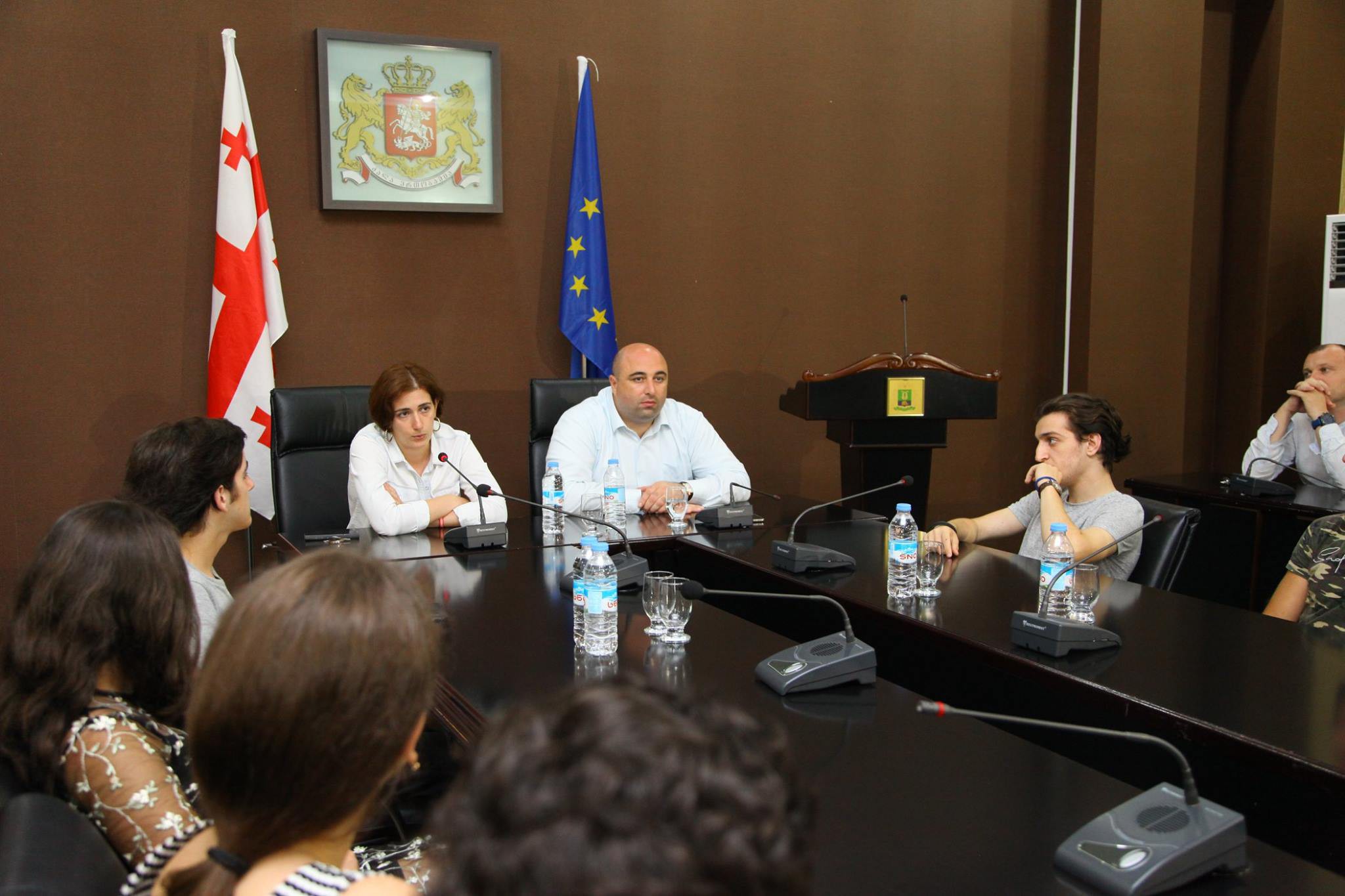 The mayor of Kutaisi introduced a new initiative to the youth