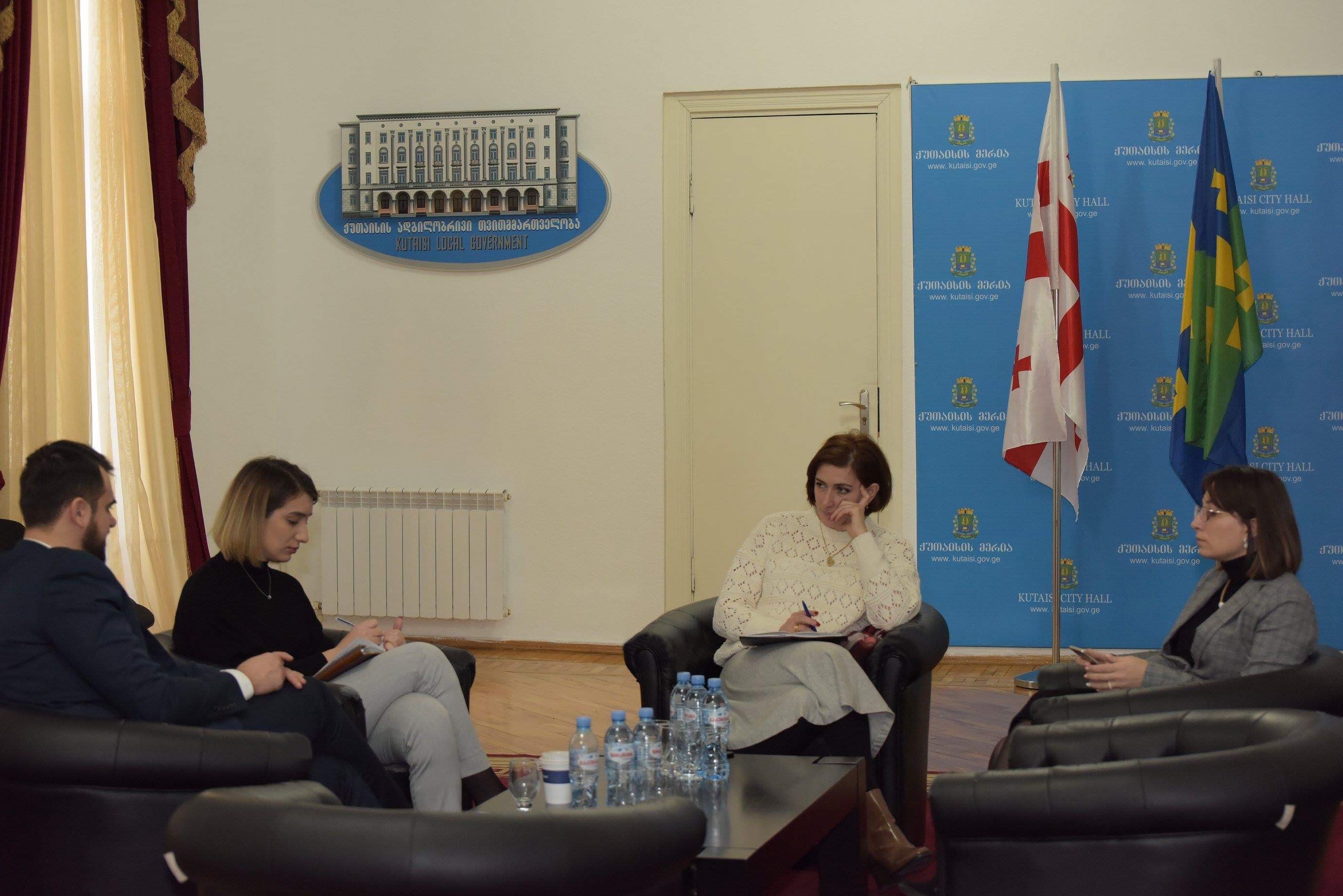 The Deputy Mayor of Kutaisi met with the Executive Director of the international organization "ALDA" Alexandru Koika