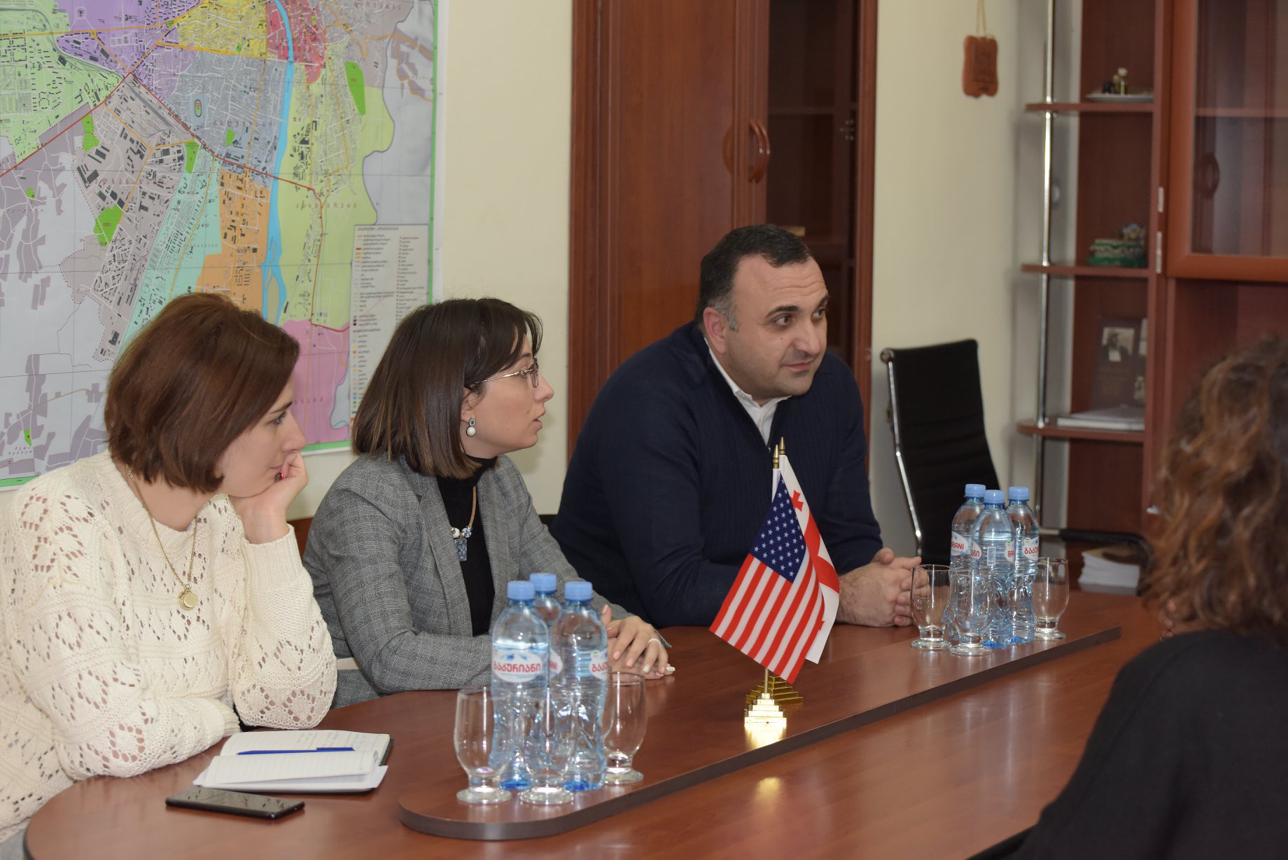 The Cultural Attaché of the US Embassy visited Kutaisi