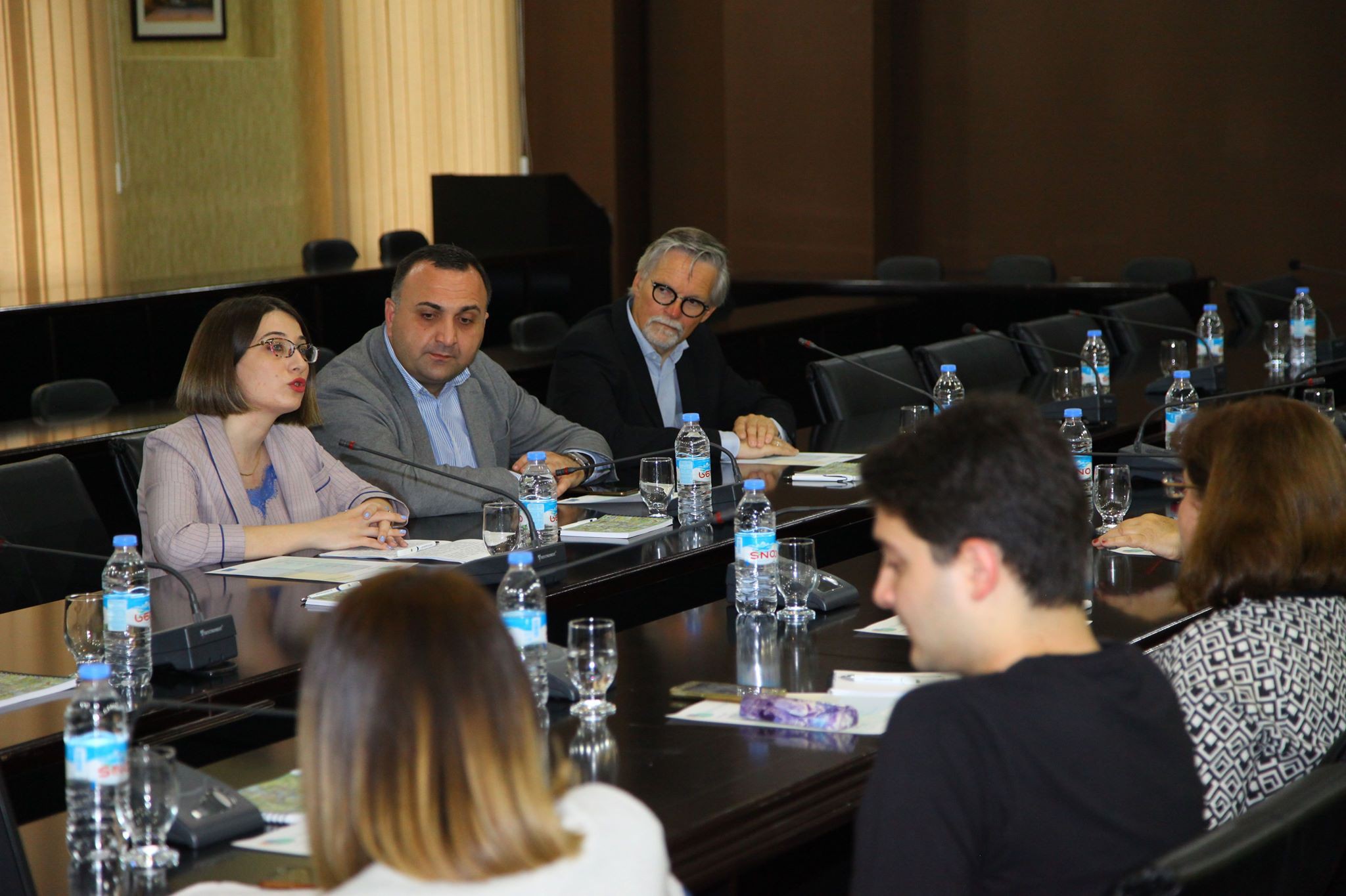 The next meeting of the European Commission-funded project "Development of Disaster Risk Capacity in Eastern Partnership Cities" was held in Kutaisi today