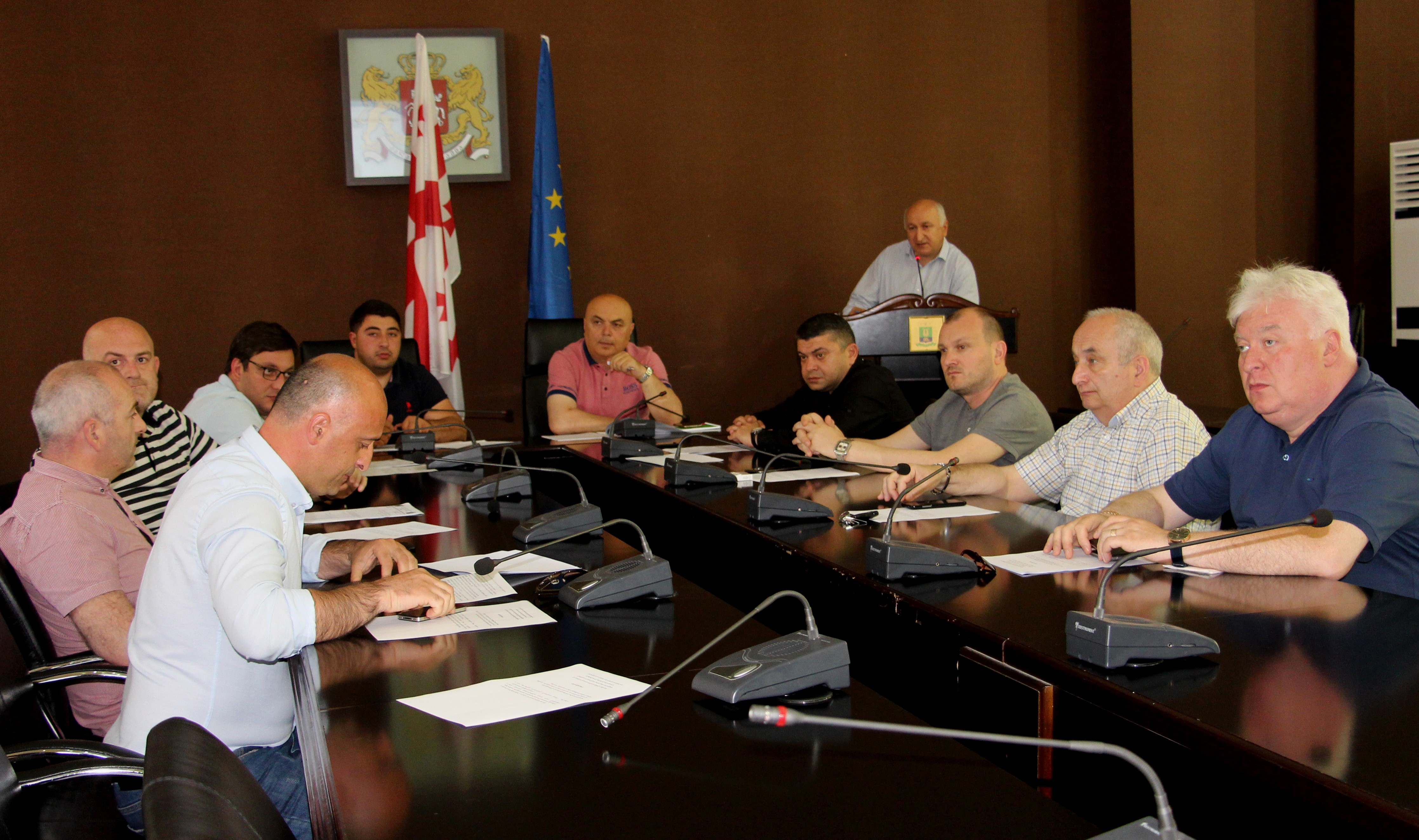 Education, Culture, Youth Affairs and Sports Commission of Kutaisi city Municipality council and Health and Social Affairs Commission held a joint sitting