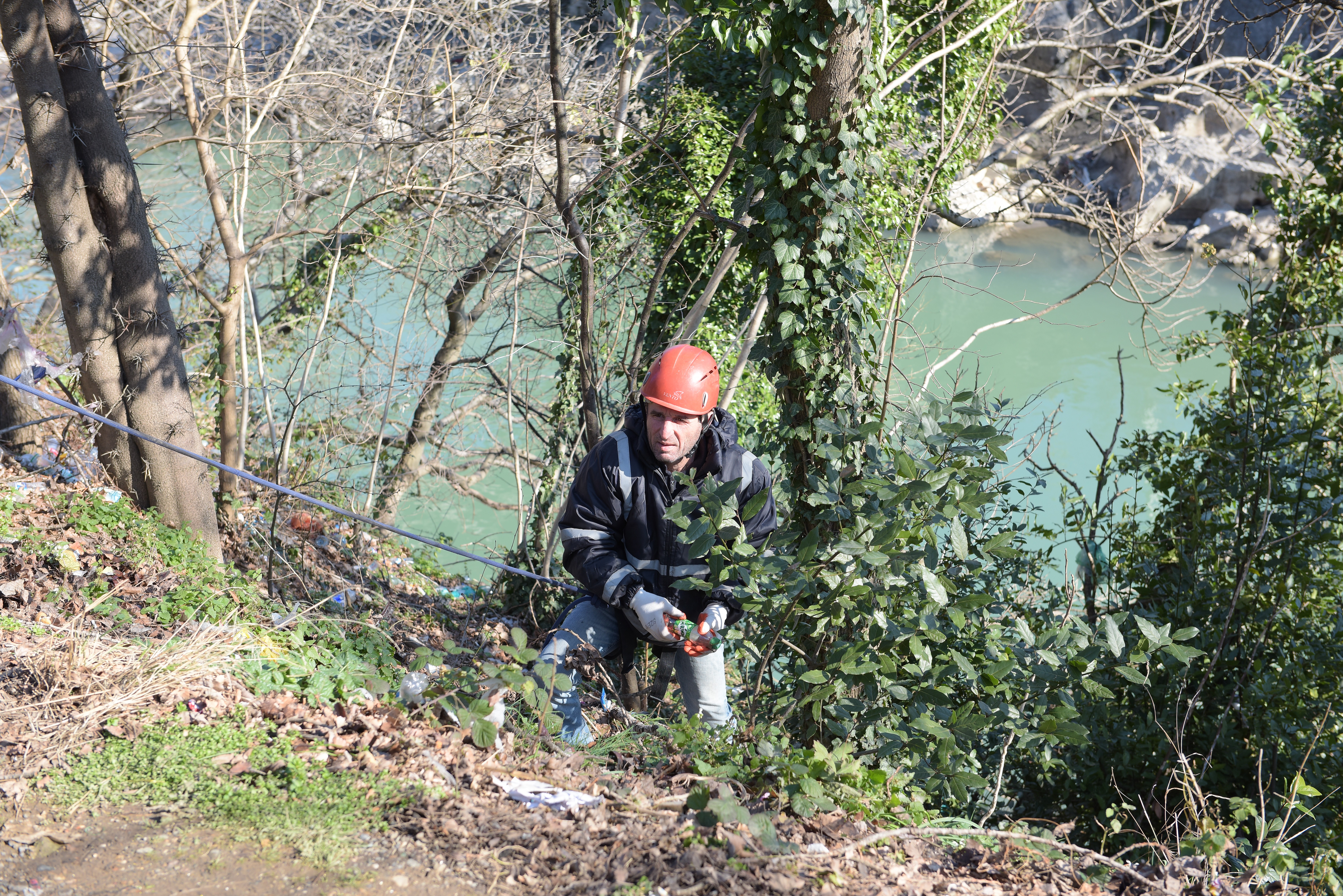 A large-scale cleaning action was held in the city at the initiative and organization of services of the Kutaisi City Hall