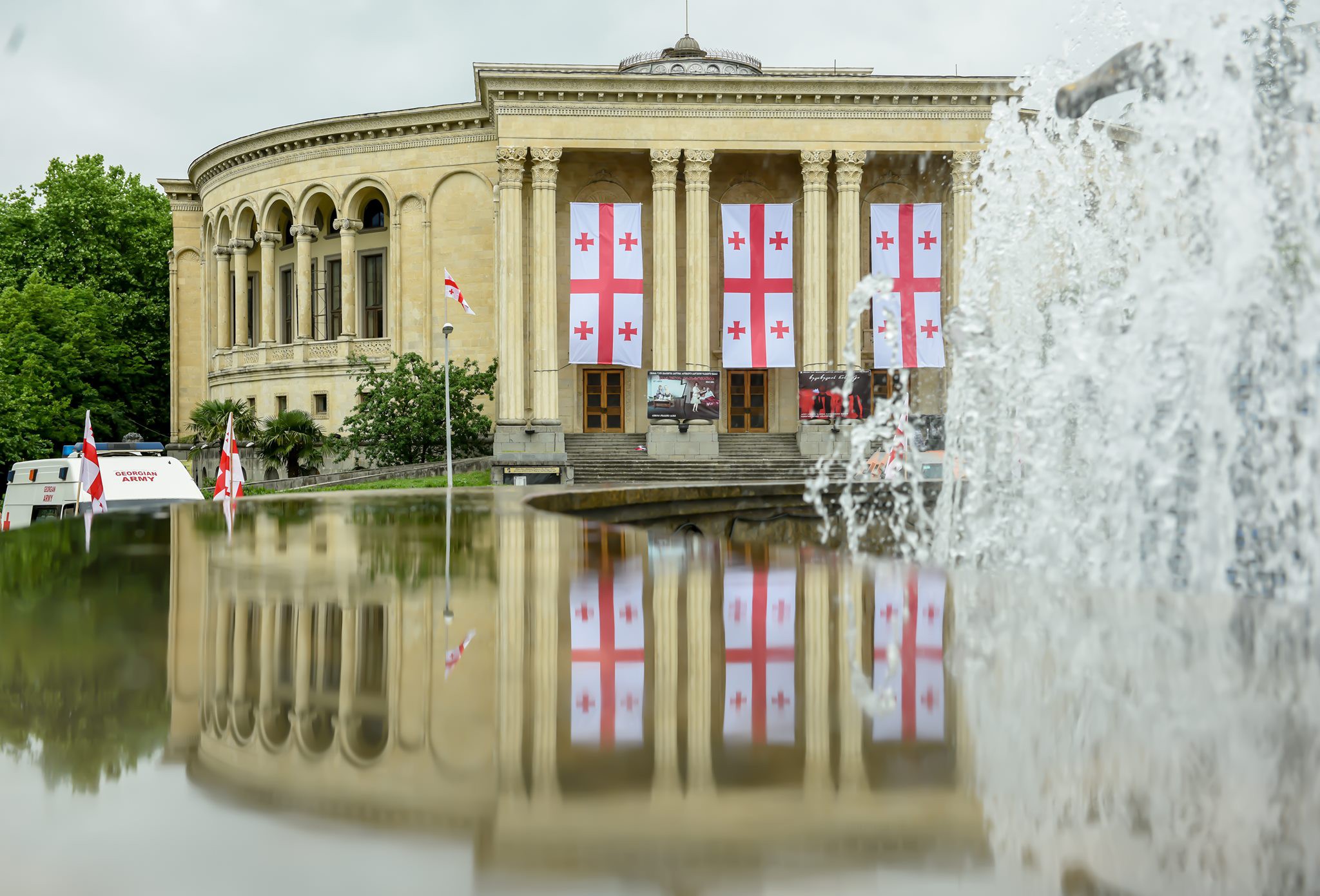 Independence Day is celebrated in Kutaisi