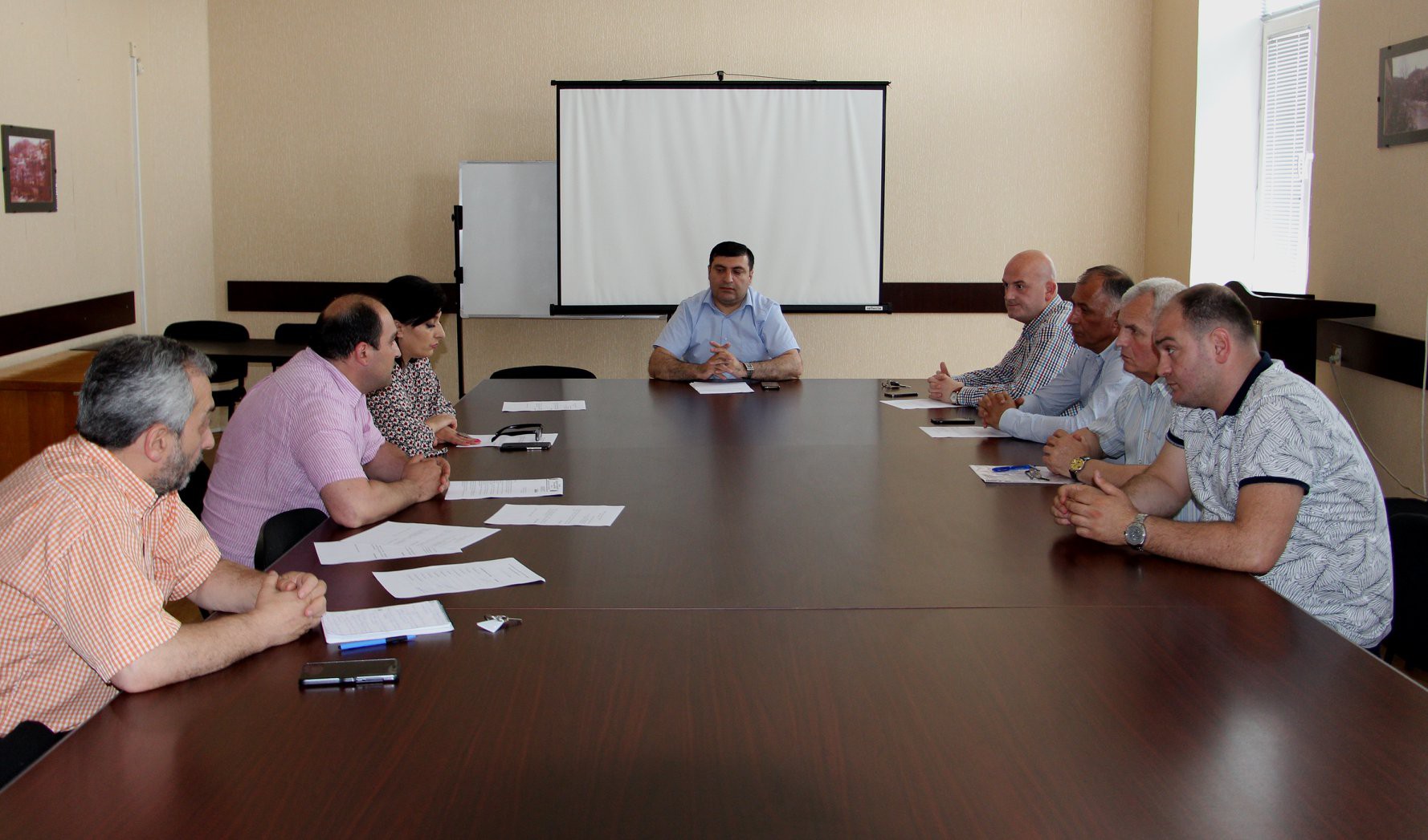 Kutaisi city  Municipality council Finance-Budget Commission Holds Session