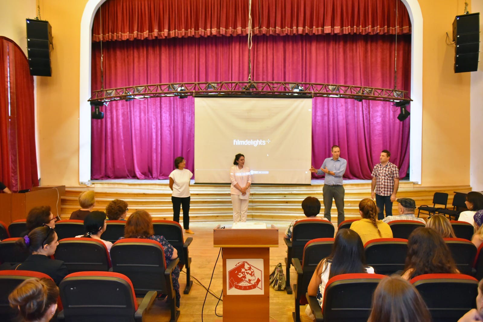 The Documentary “Glory to the Queen” was shown at Kutaisi Akaki Tsereteli State University