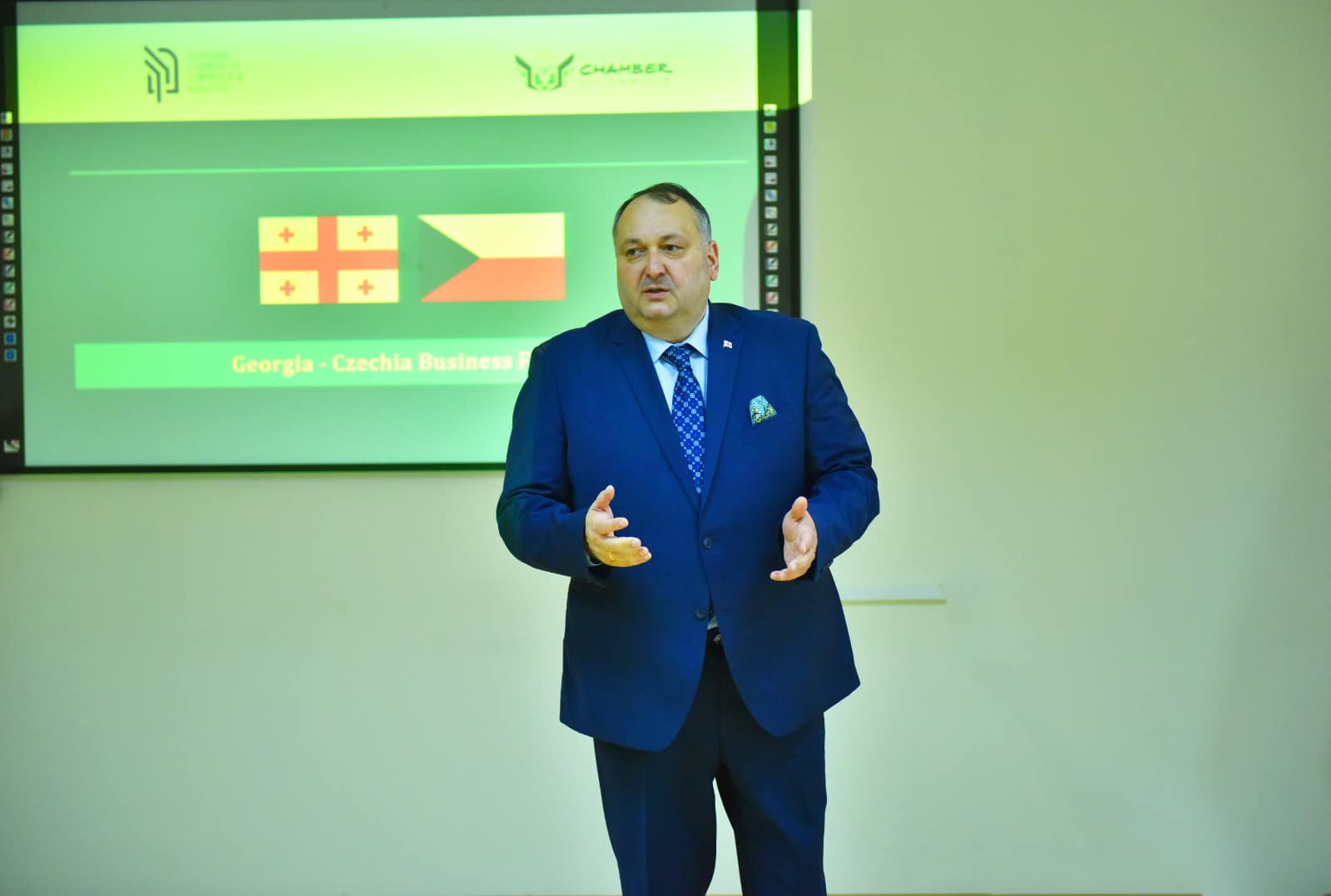 A Georgia-Czech business forum was held in Kutaisi