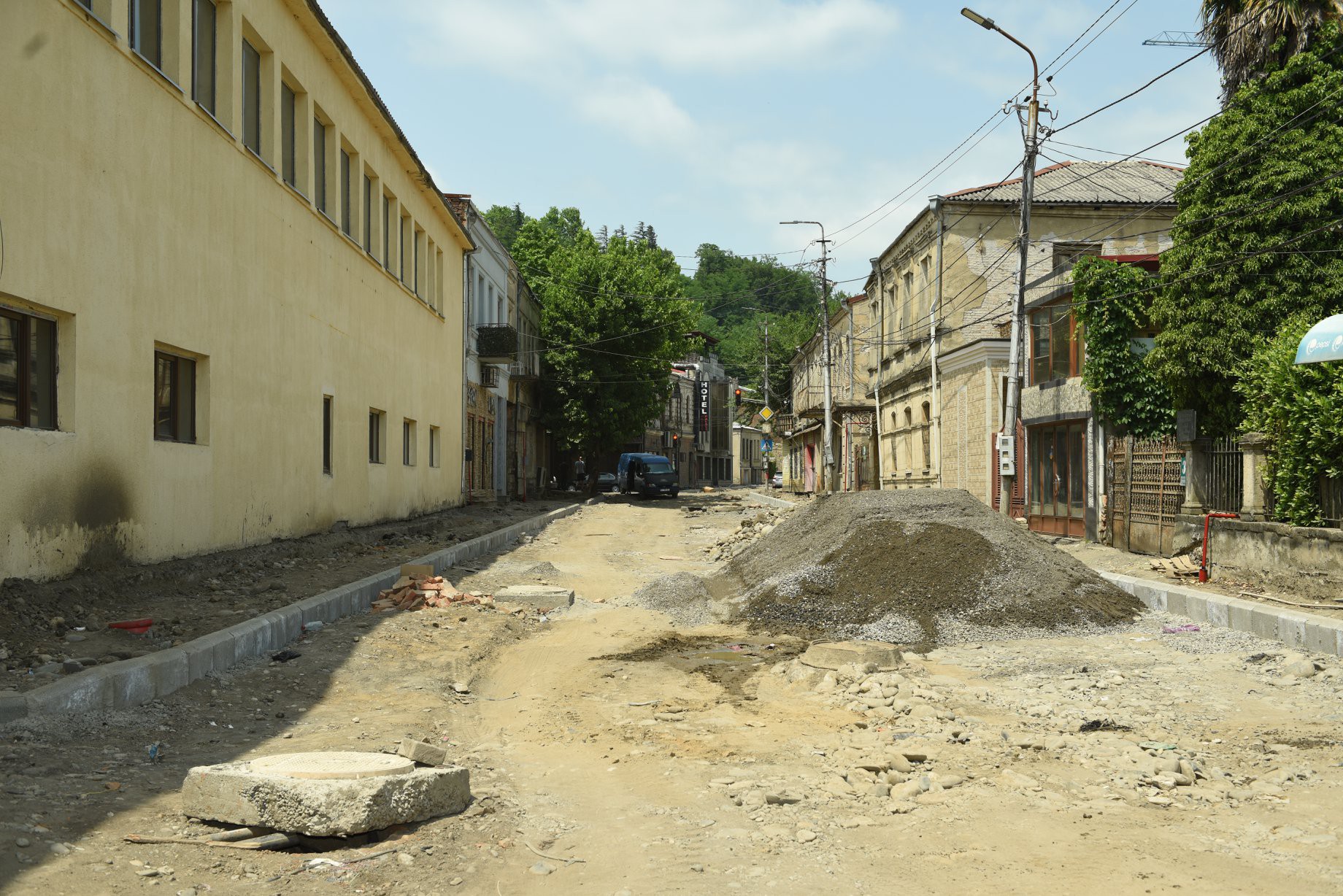 Rehabilitation works of Tabidze Street