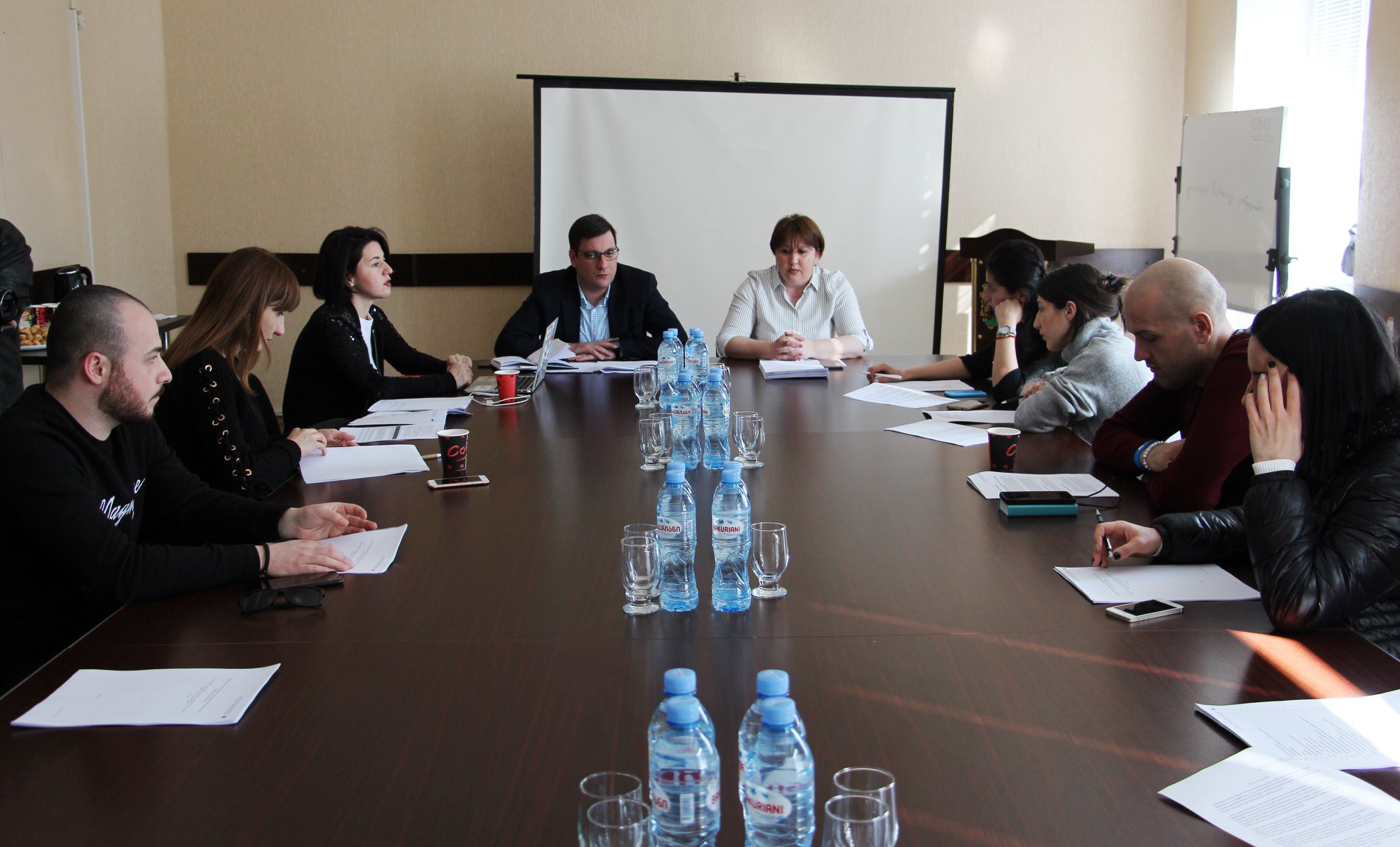 Meeting with local media representatives