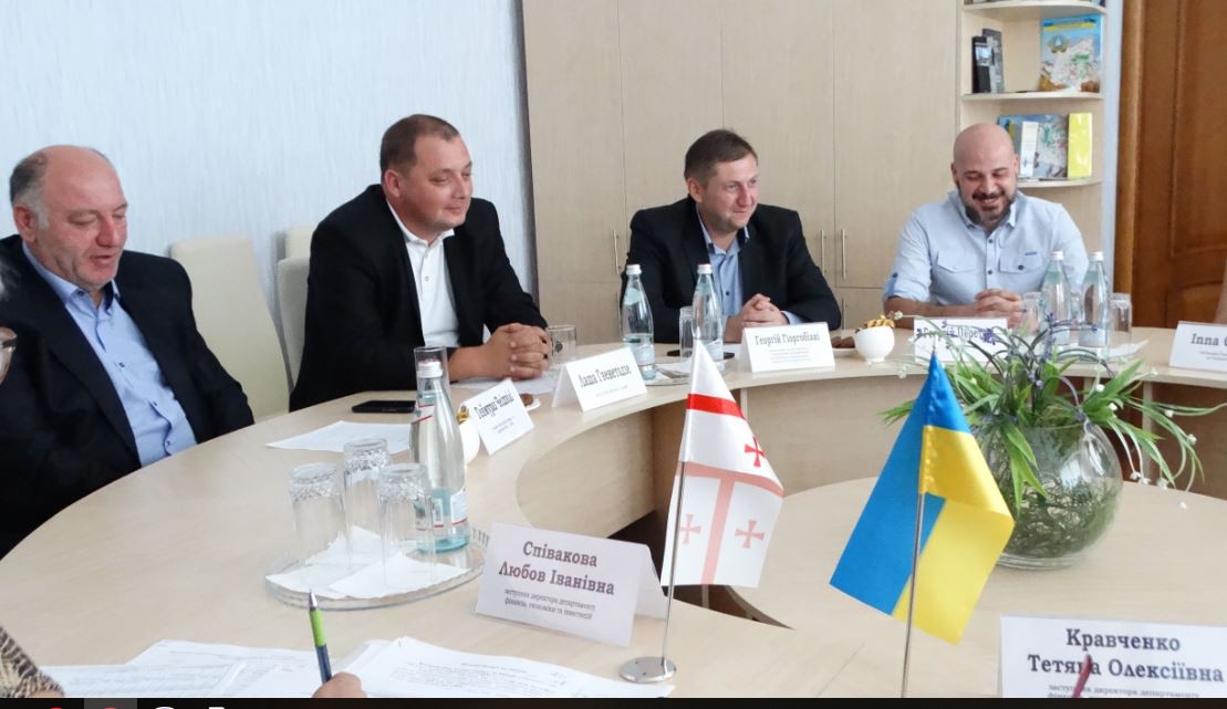 Representatives of Kutaisi local self-government are paying an official visit to the Ukrainian city of Sum