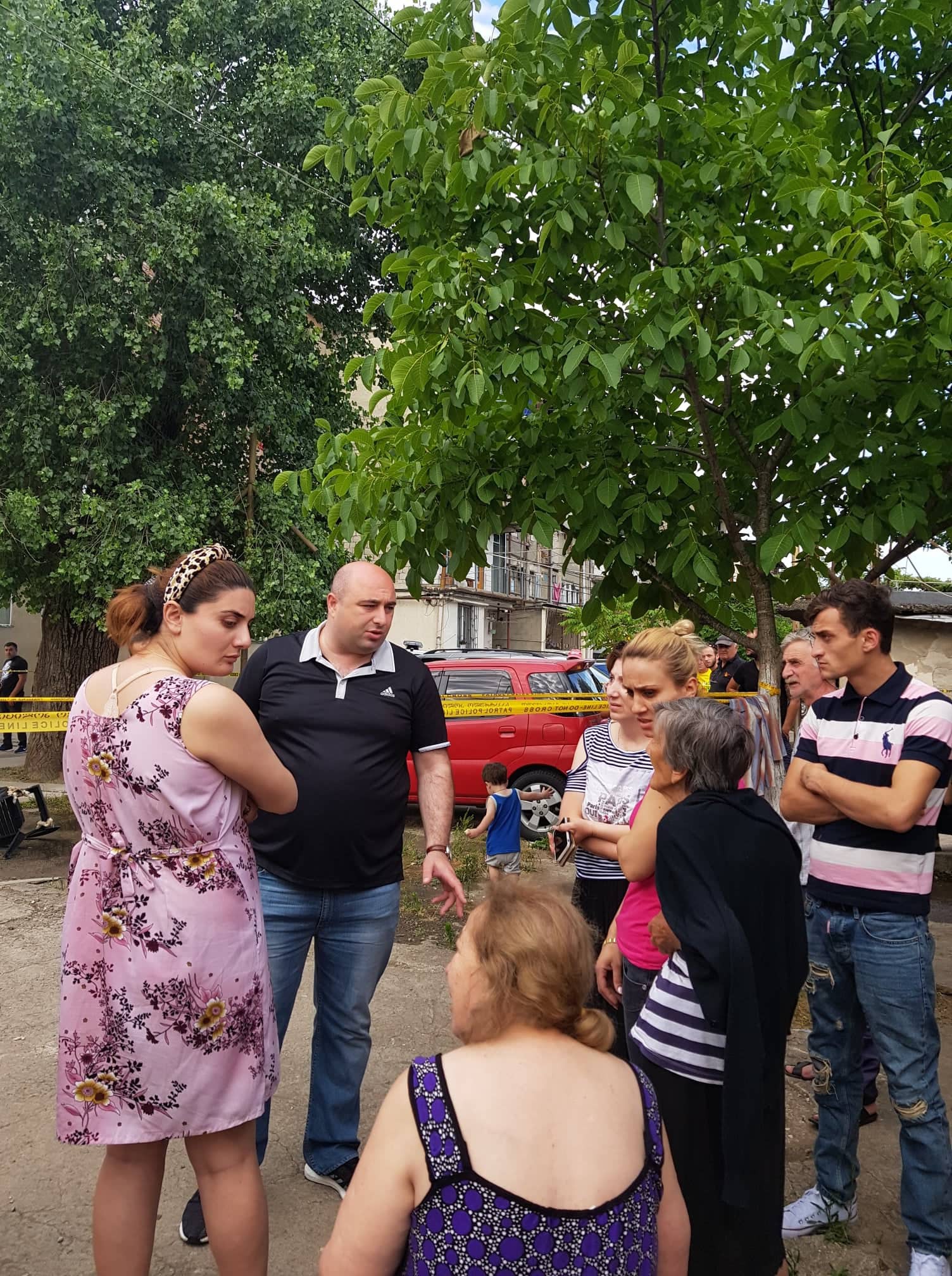 The mayor of Kutaisi visited the families affected by the fire on Avtomshenebeli Street