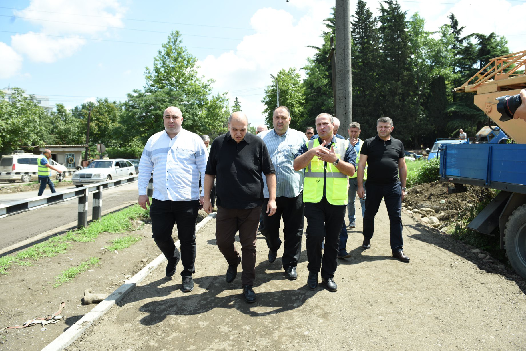 Roads Department is currently rehabilitating 5 streets in Kutaisi