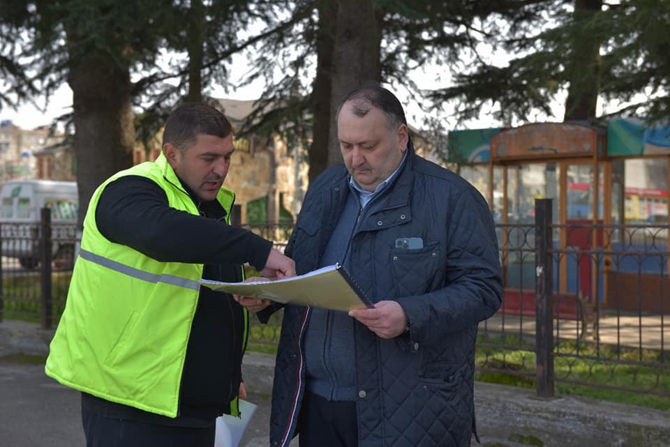 ქუთაისის მერი იოსებ ხახალეიშვილი და მერის მოადგილე იუზა უგულავა ქალაქში მიმდინარე ინფრასტრუქტურულ სამუშაოებს გაეცნენ