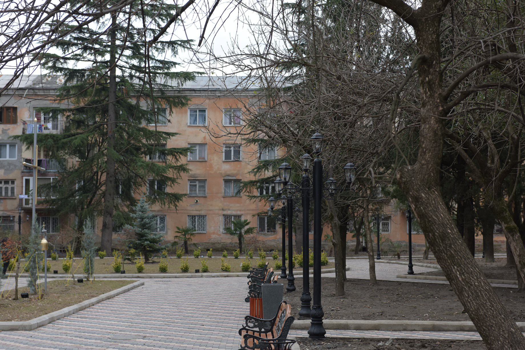 A square was opened on Chavchavadze Street in Kutaisi