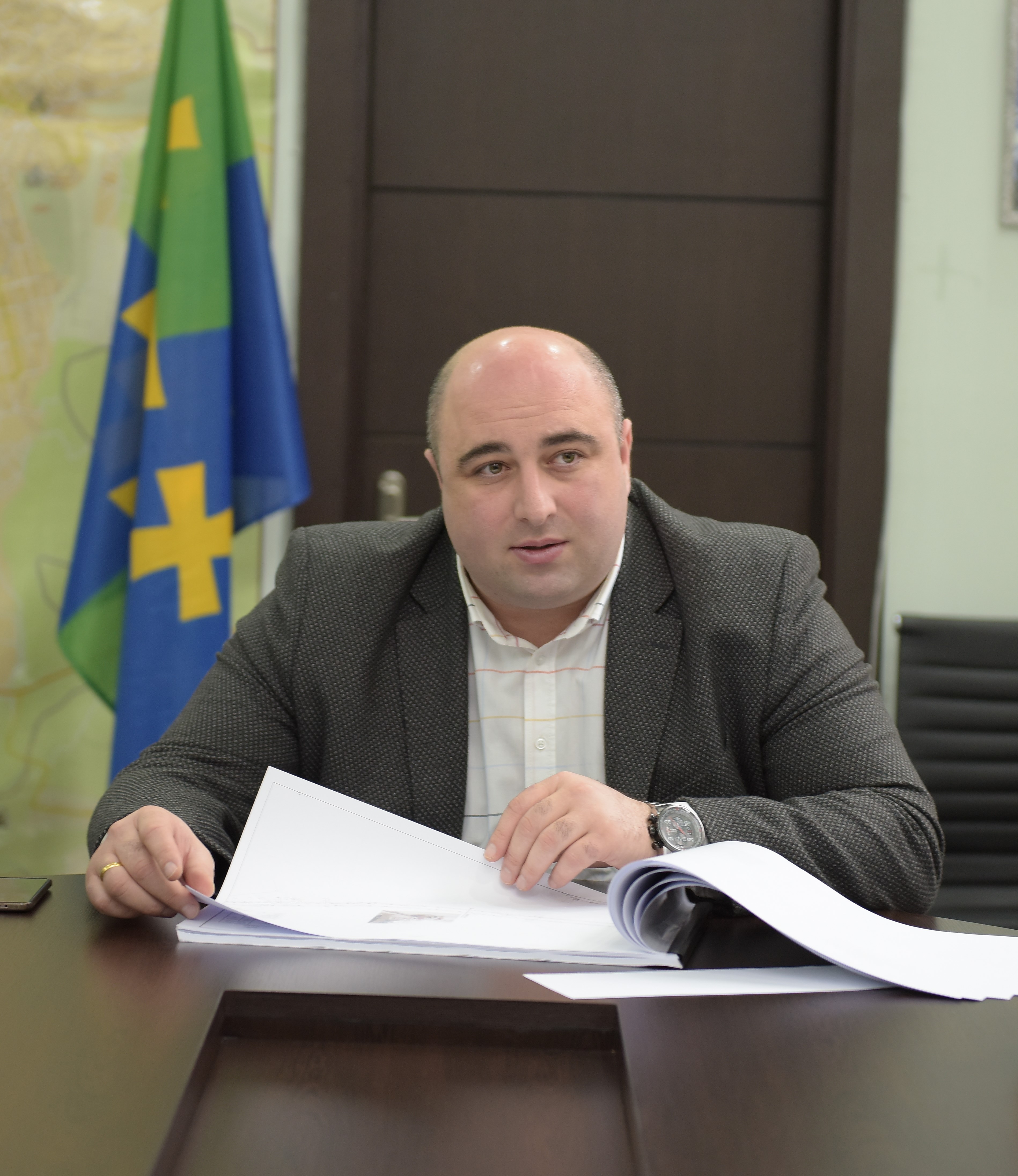 The mayor of Kutaisi met with representatives of communication companies and patrol police