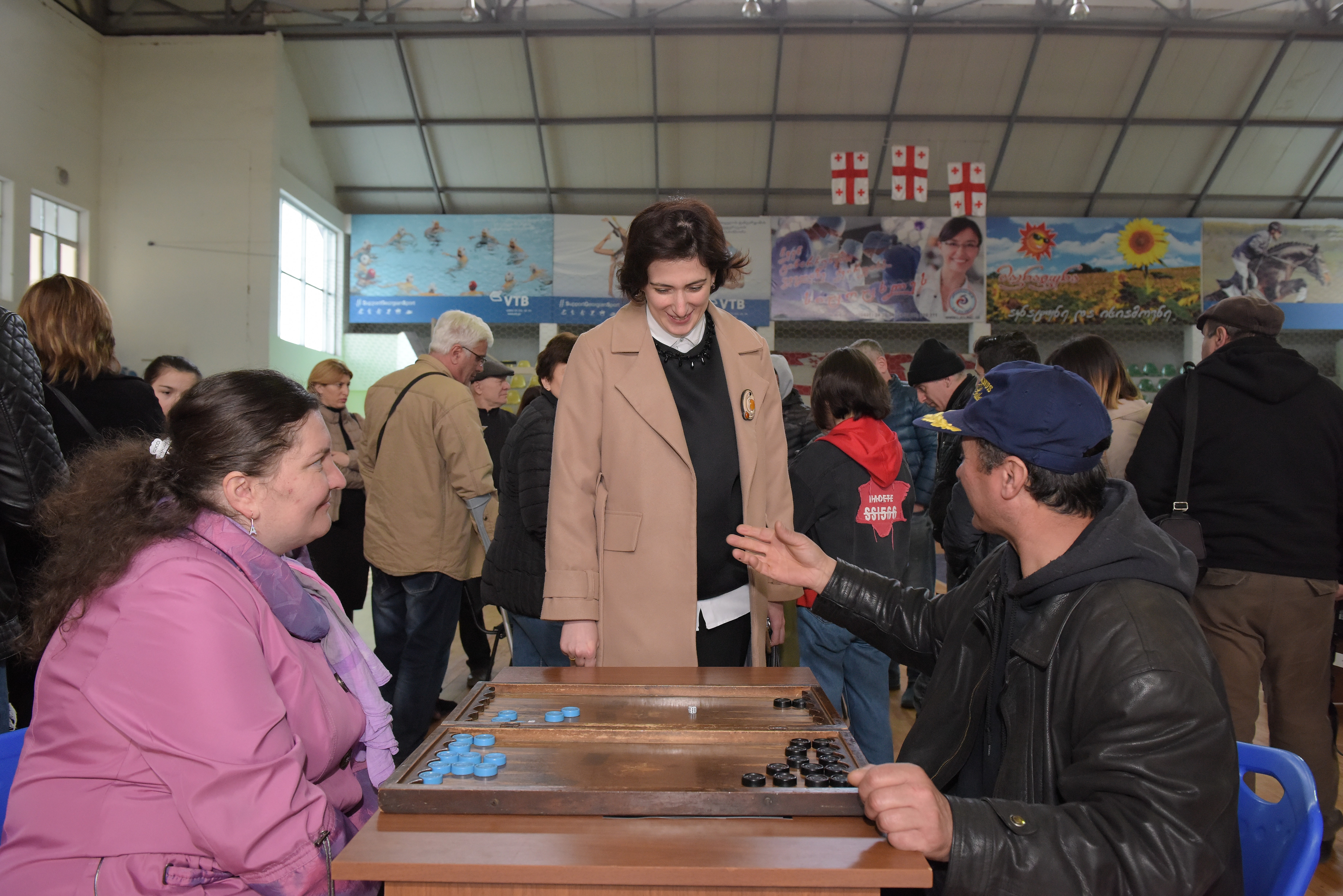 A sports event in support of people with disabilities was held at the Sports Palace with the funding of Kutaisi City Hall