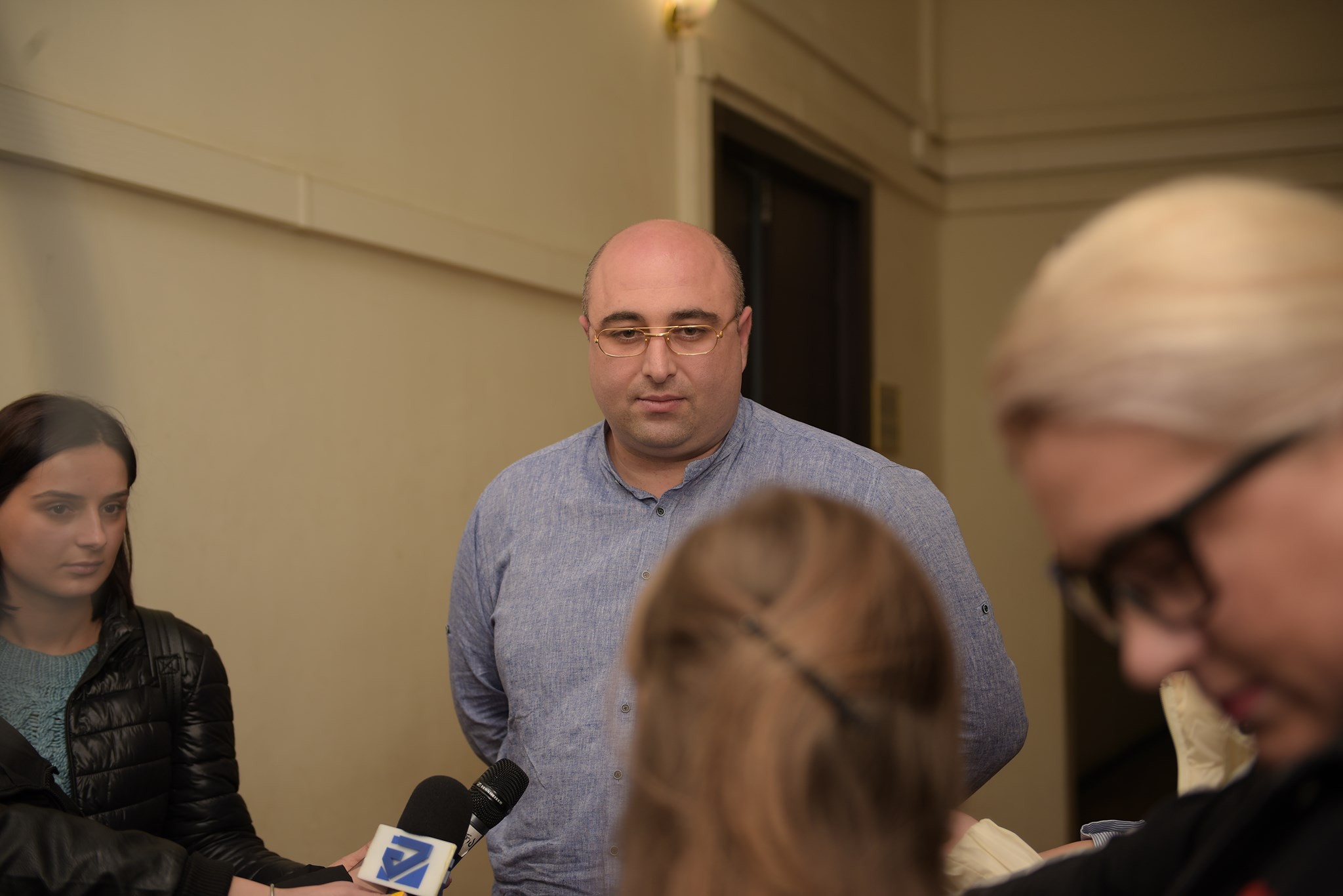 The mayor of Kutaisi  Giorgi Chighvaria Presents 2019 Summary Report to Journalists and Advisory Board