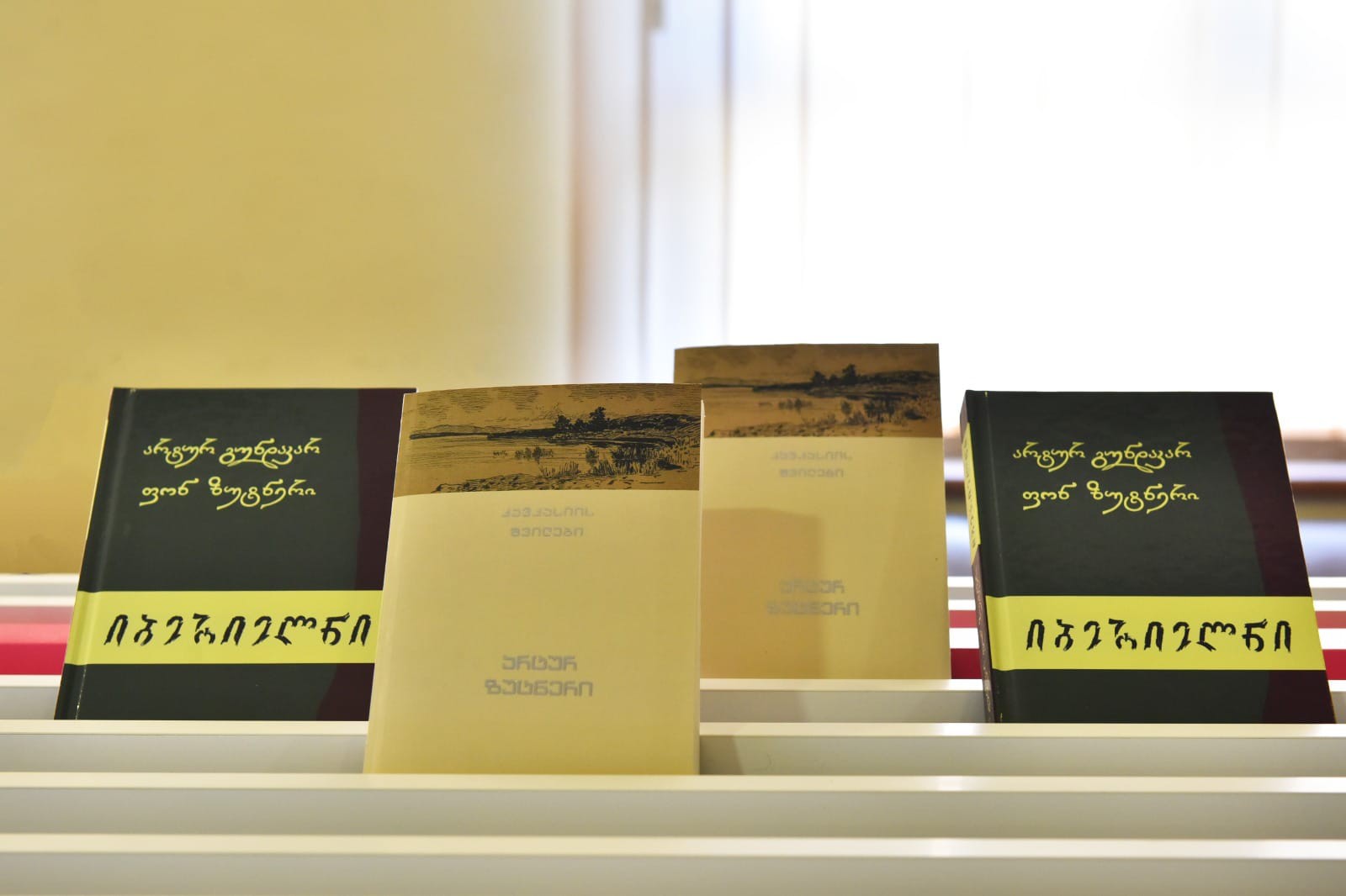 The presentation of the translation of the book "Caucasians" by the Austrian writer Arthur von Suttner was held at the Akaki Tsereteli State University of Kutaisi