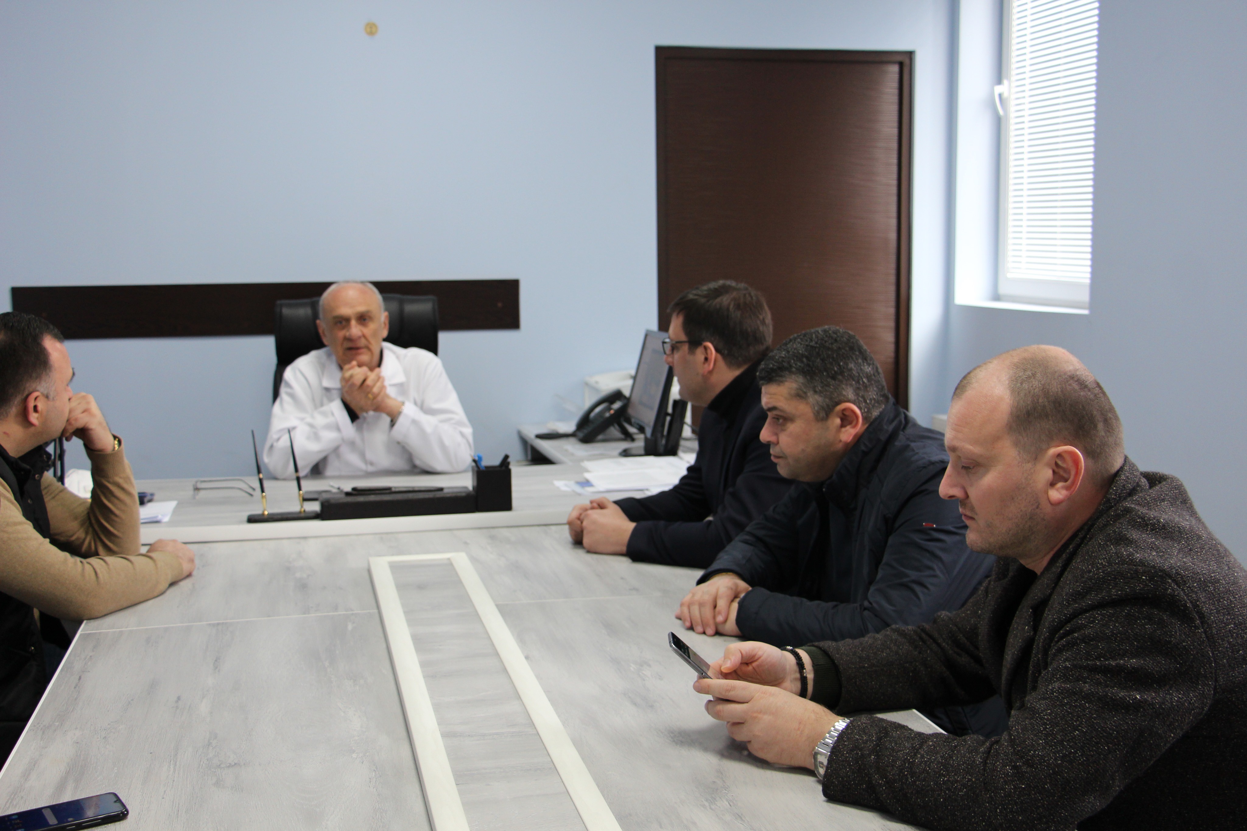 Local authorities were informed about the situation in the Infectious Disease Hospital