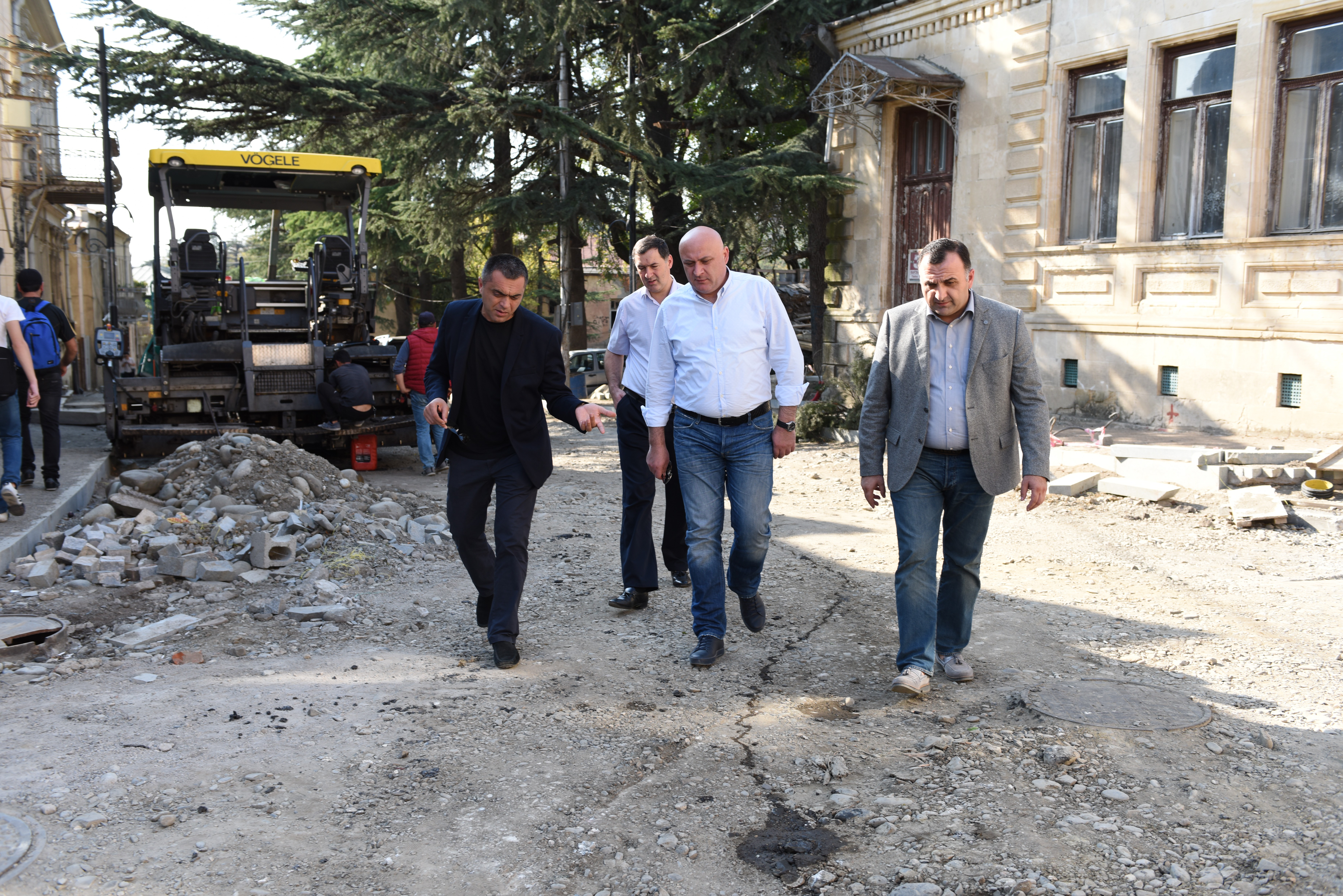 Rehabilitation of Tbilisi Street in Kutaisi is at the final stage