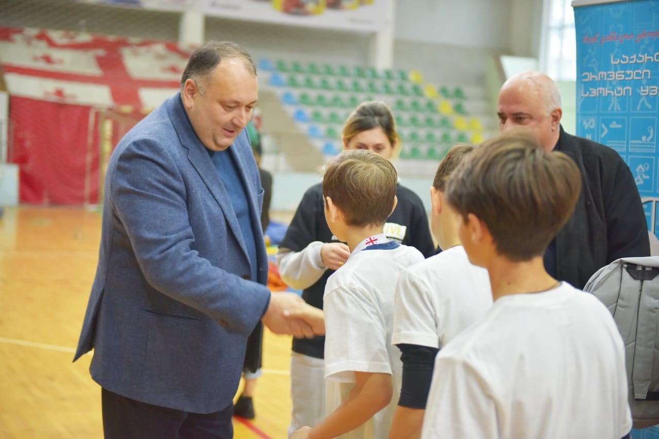 ქუთაისის სპორტის სასახლეში, სასკოლო სპორტული ოლიმპიადის ფარგლებში , "მხიარული სტარტების " მუნიციპალური ტურნირის ფინალური ეტაპი და დაჯილდოების ცერემონია გაიმართა