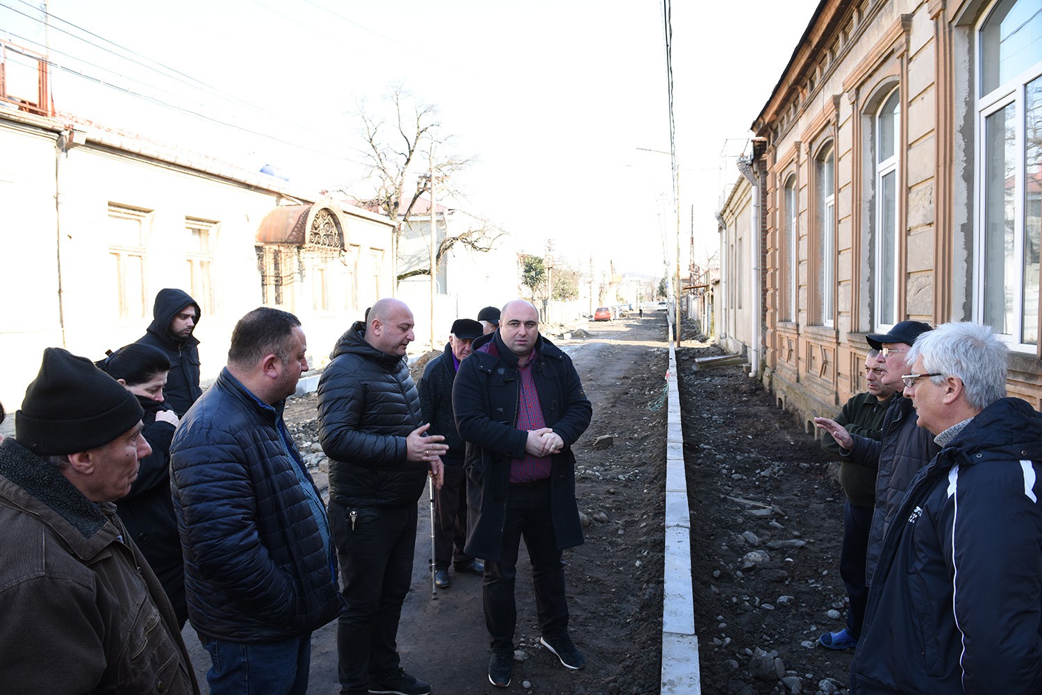 ქუთაისში ბარათაშვილის ქუჩის რეაბილიტაცია მიმდინარეობს