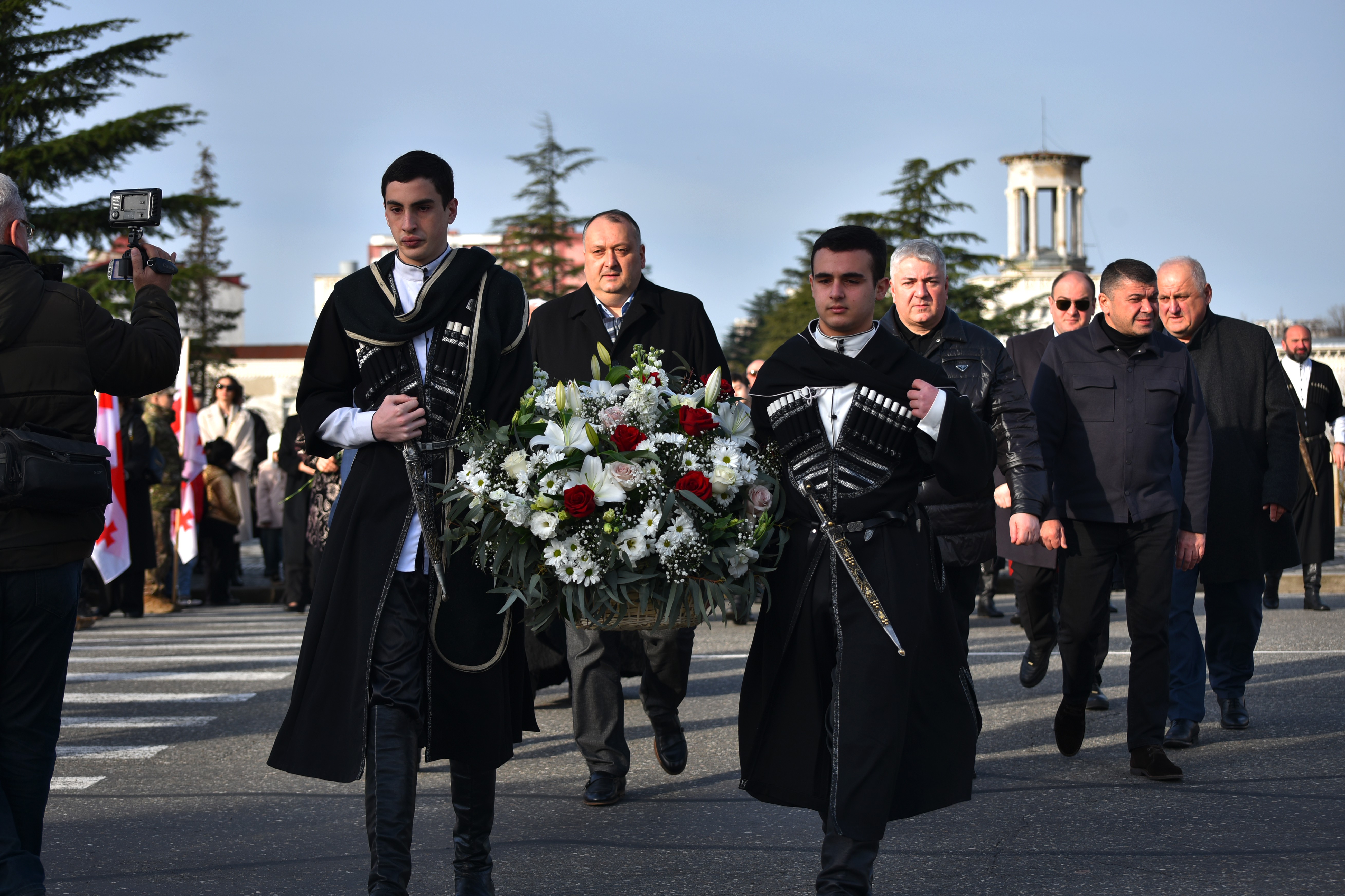 ქუთაისში დავით აღმაშენებლის ხსენების დღე აღინიშნა