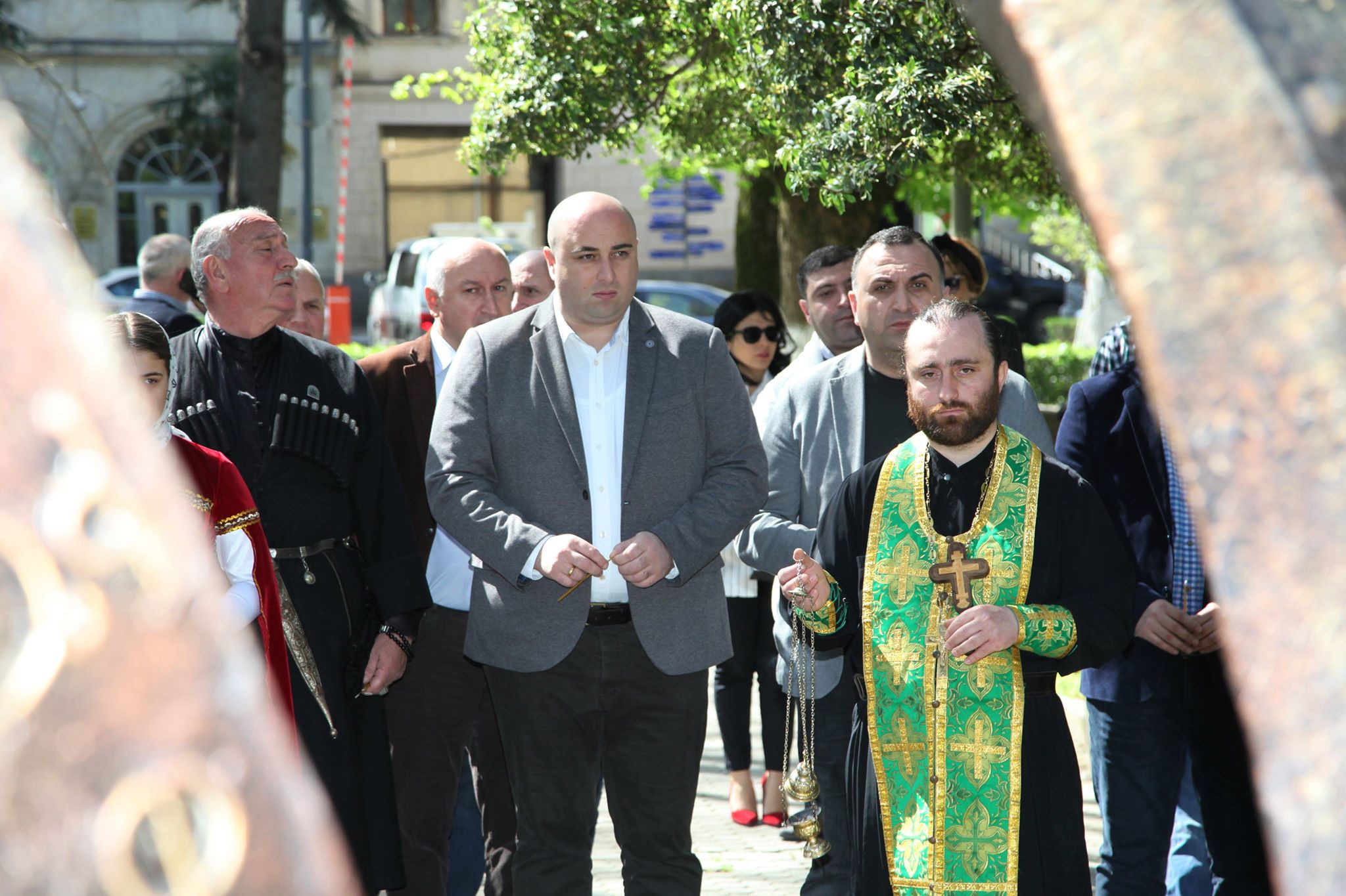 "April 9" memorial was honored in Kutaisi