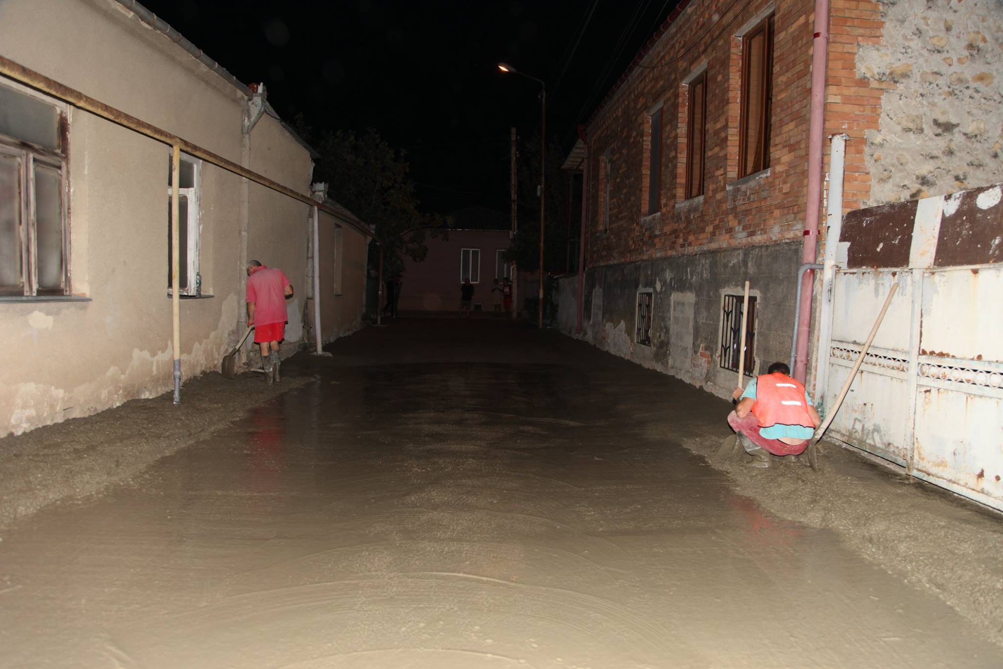 Pkhakadze Ingorokva streets are being rehabilitated in Kutaisi